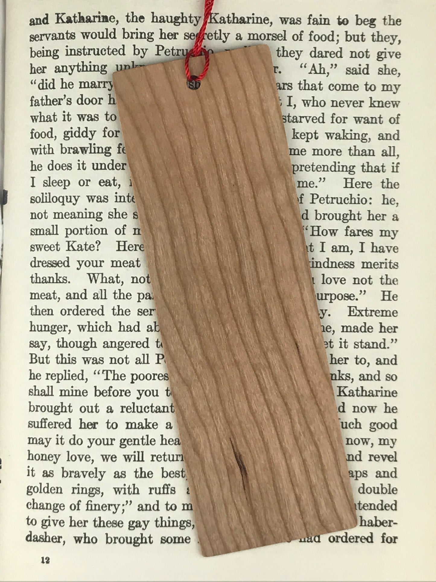 Donald Miller Wooden Bookmark