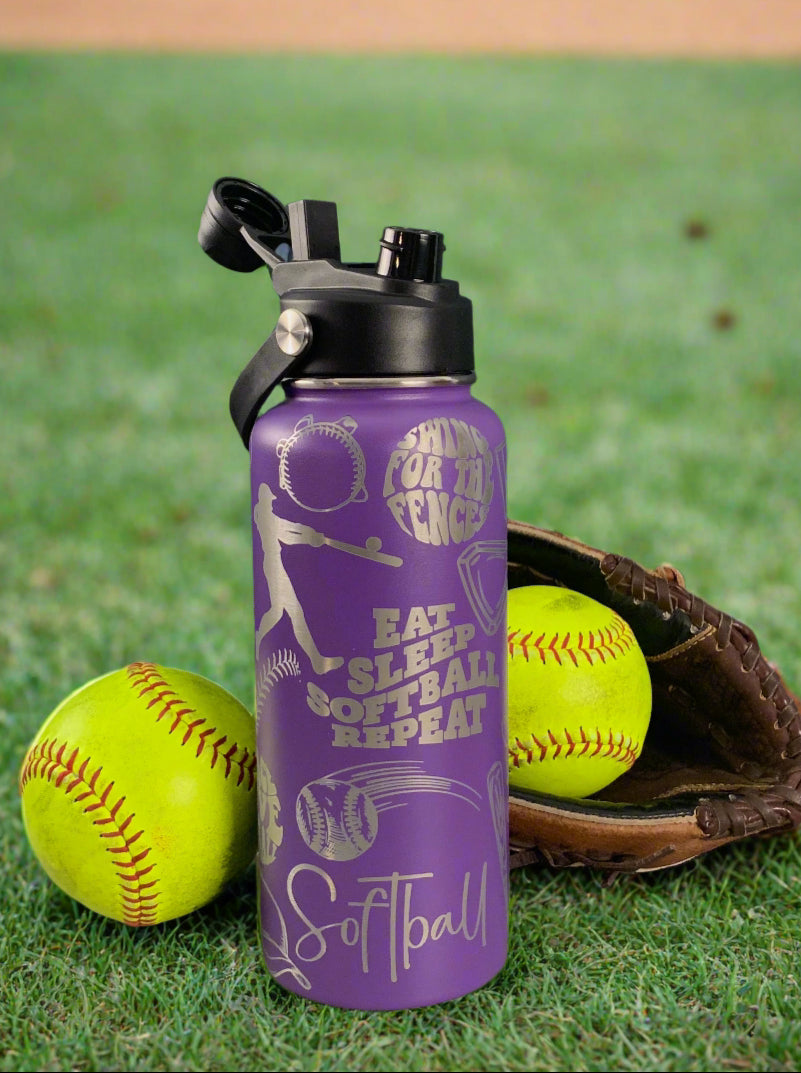 Softball Sports Tumbler