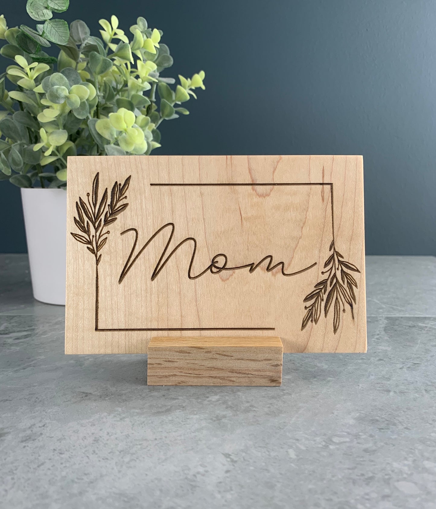 Mom Floral Card