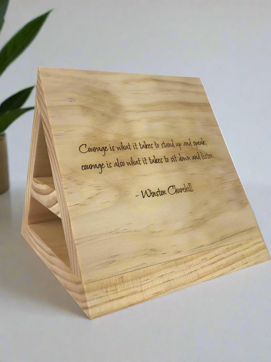 Wooden Book Holder