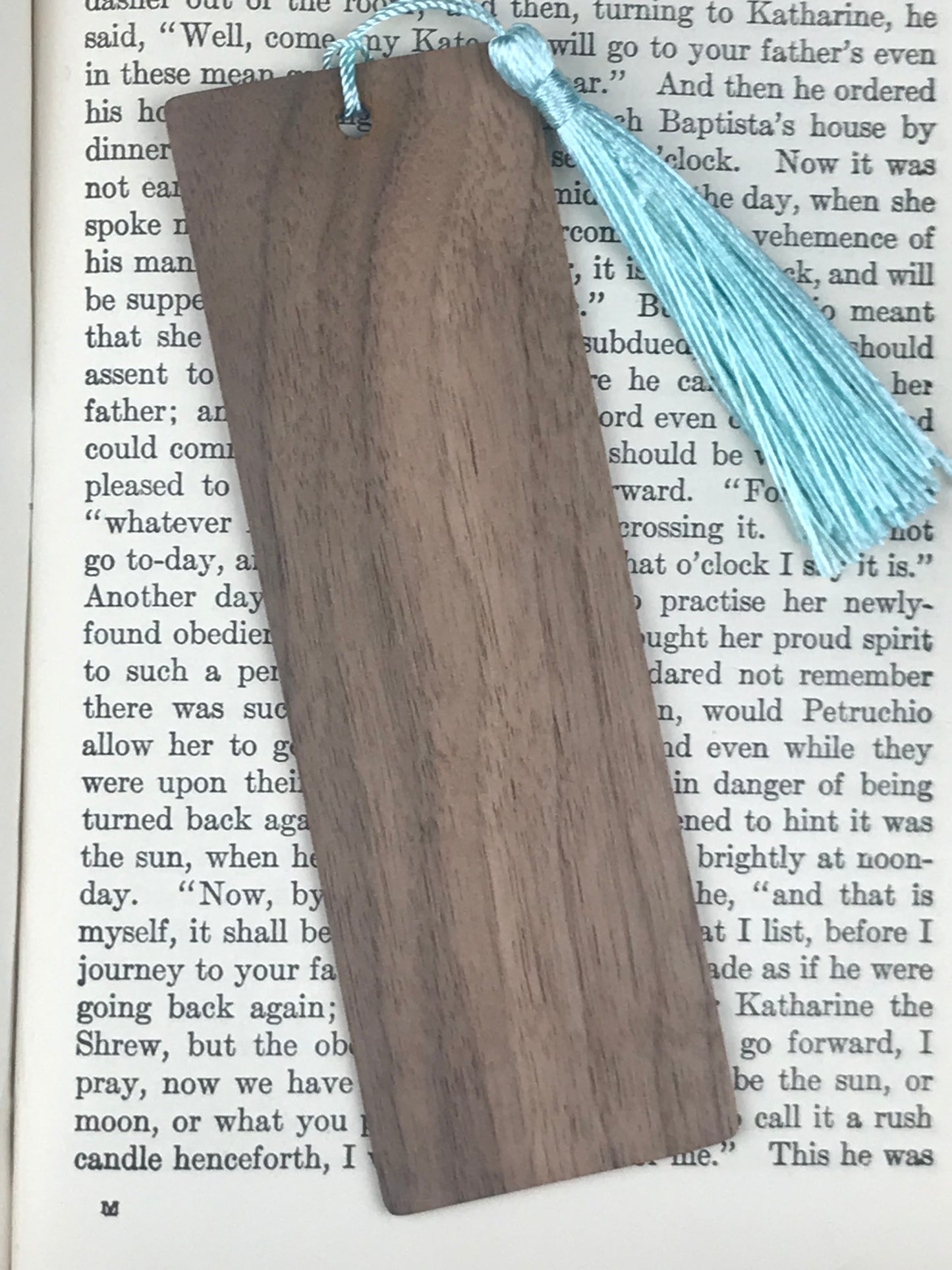 House Plant Wooden Bookmark
