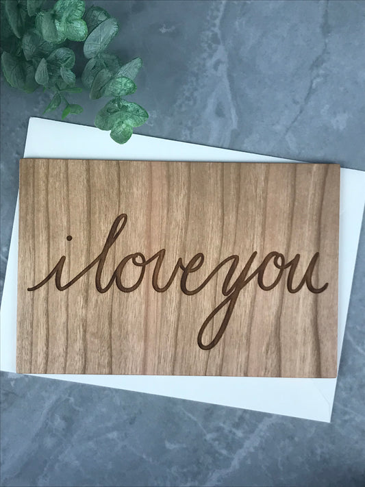 I Love You Card