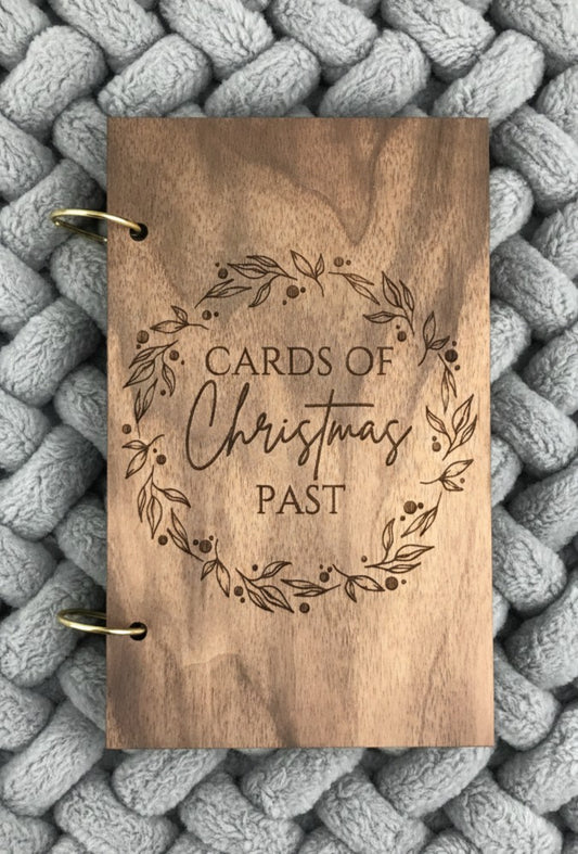 Holiday Card Book - Christmas Wreath