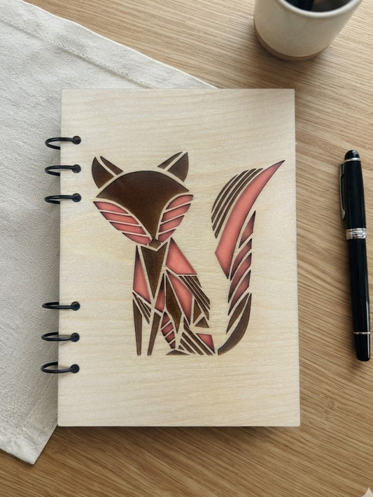 Patchwork Fox | Refillable Journal