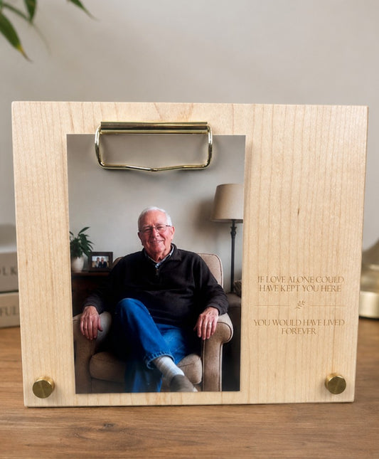 If Love Alone Memorial Frame