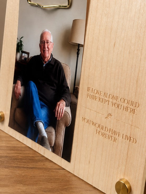 If Love Alone Memorial Frame