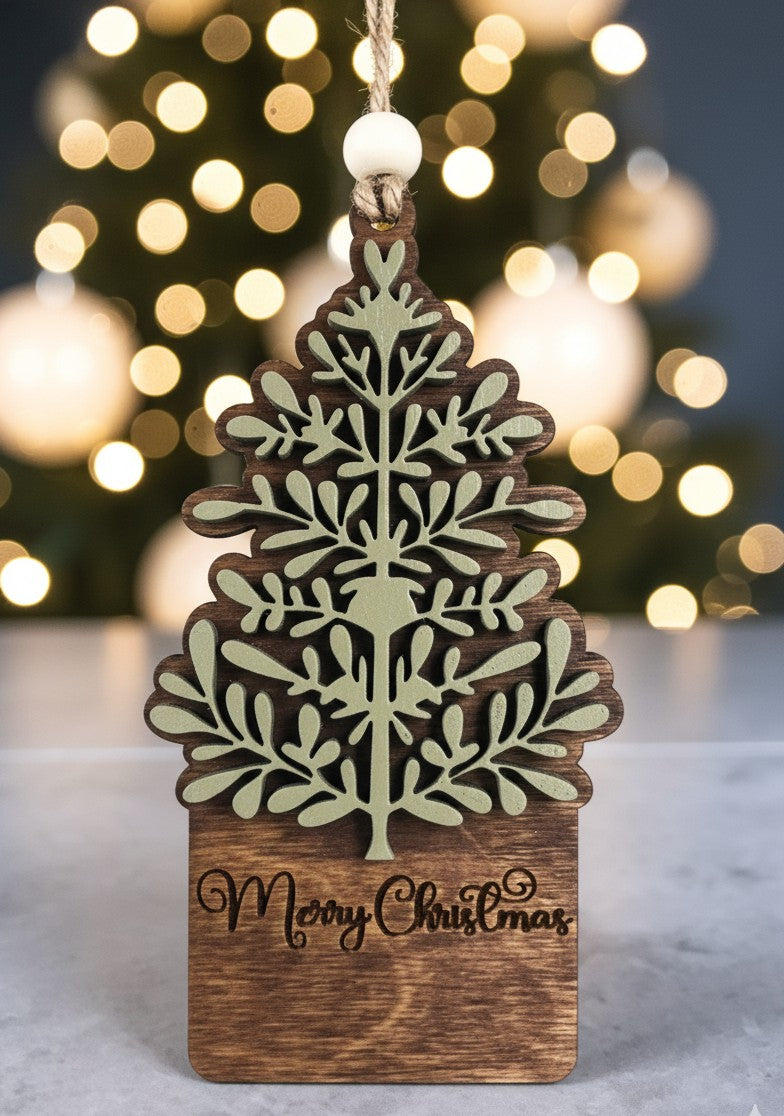Festive Evergreen Ornament