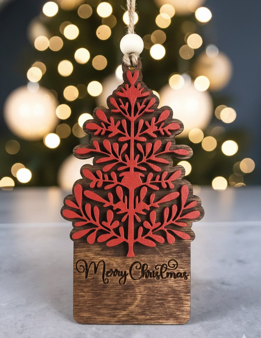 Festive Evergreen Ornament