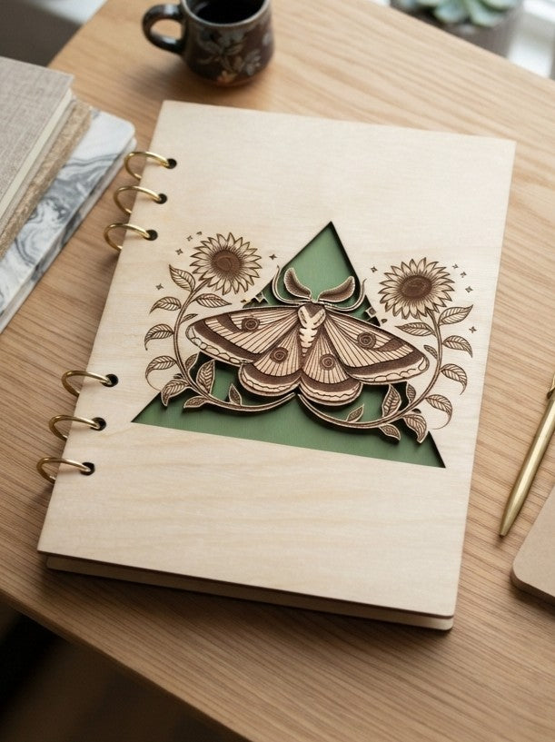 Moon Moth | Refillable Journal