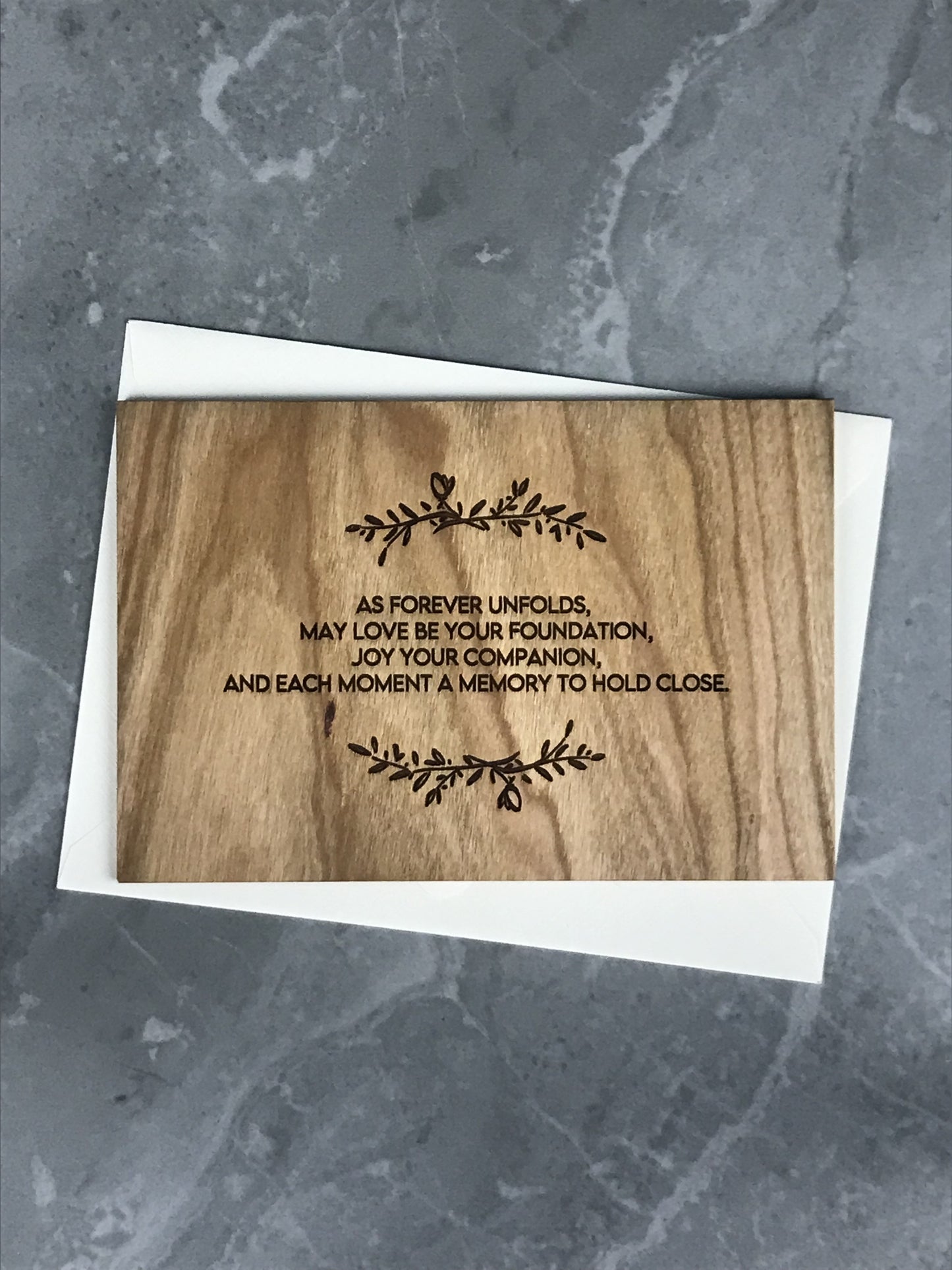 The Beginning of Forever Card