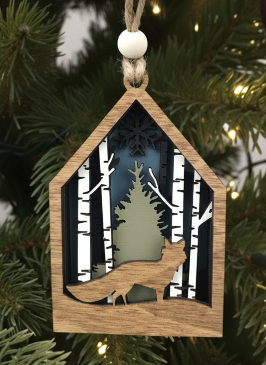 Woodland Fox Ornament
